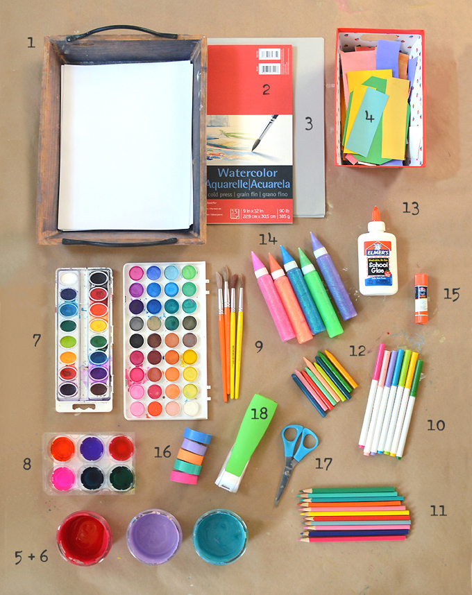 680x858 Art Supplies