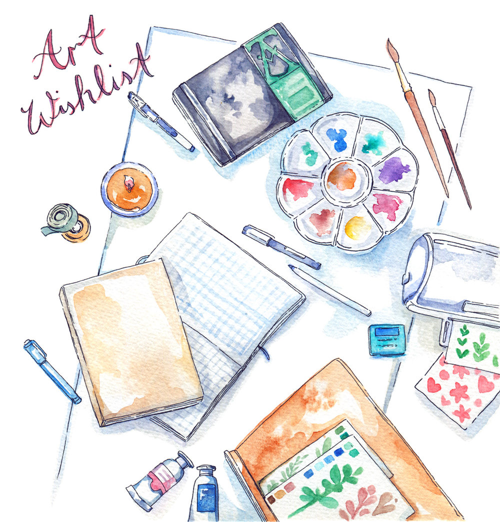 1000x1043 Artist Gift Ideas My Favorite Art Supplies Amp Wishlist Evydraws
