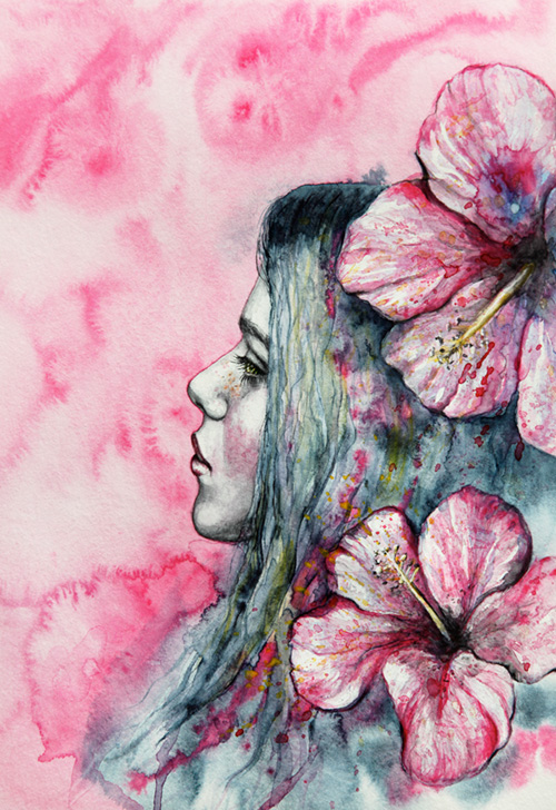 500x728 Watercolor Art Ii On Behance