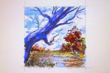 360x240 36 Watercolor Techniques, 72 Video Tutorials Amp Free Painting Ideas