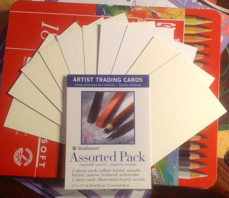 799x690 Artist Trading Cards Strathmore Assorted Pack (Review) Artdragon86