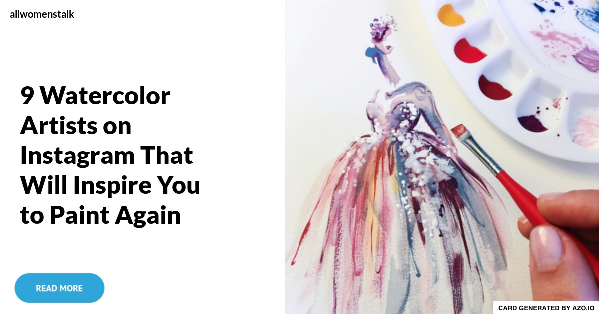1200x630 9 Watercolor Artists On Instagram That Will Inspire You