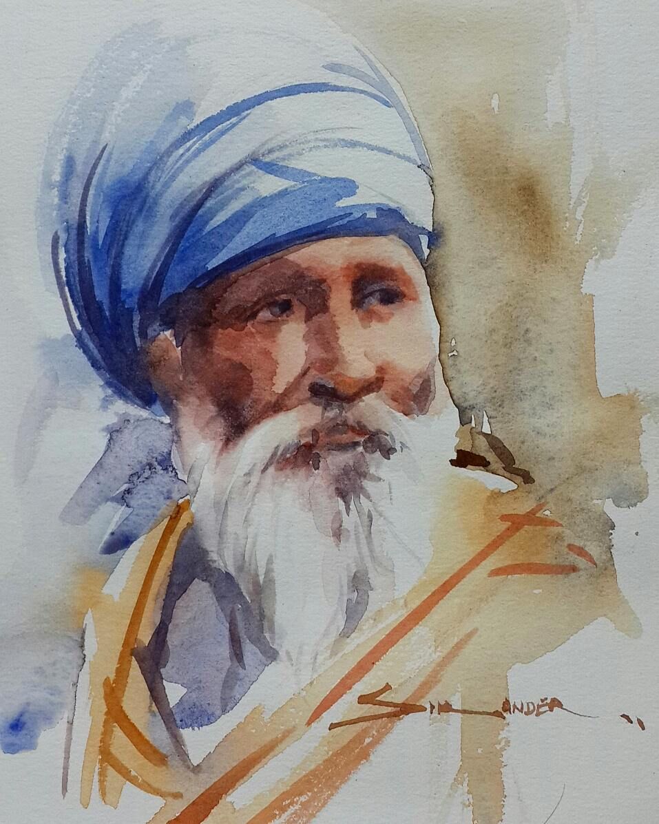 957x1197 Instagram Watercolor India Art, Watercolor Artists