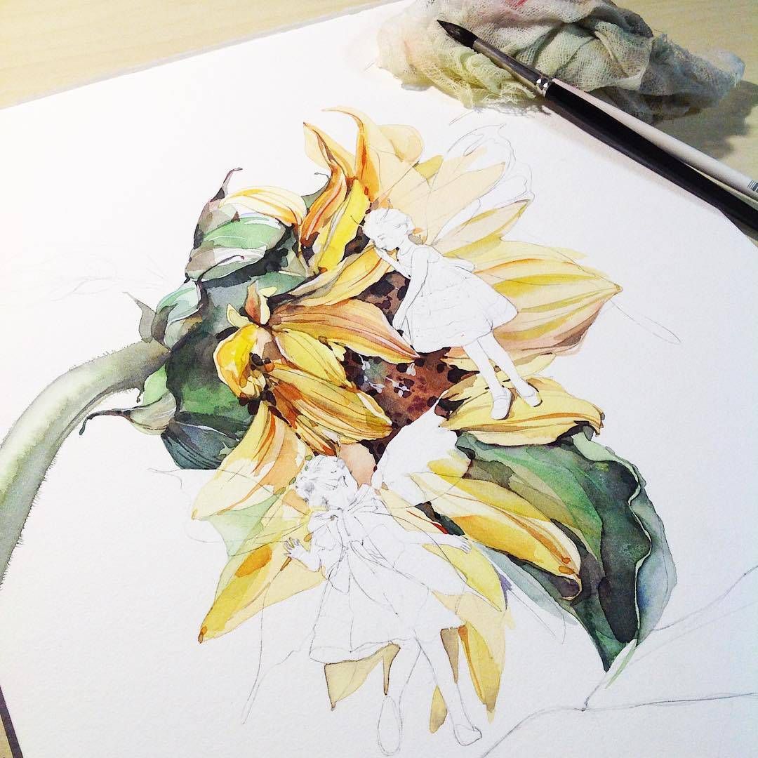 1080x1080 Ver Esta Foto Do Instagram De @watercolor.illustrations 5,720