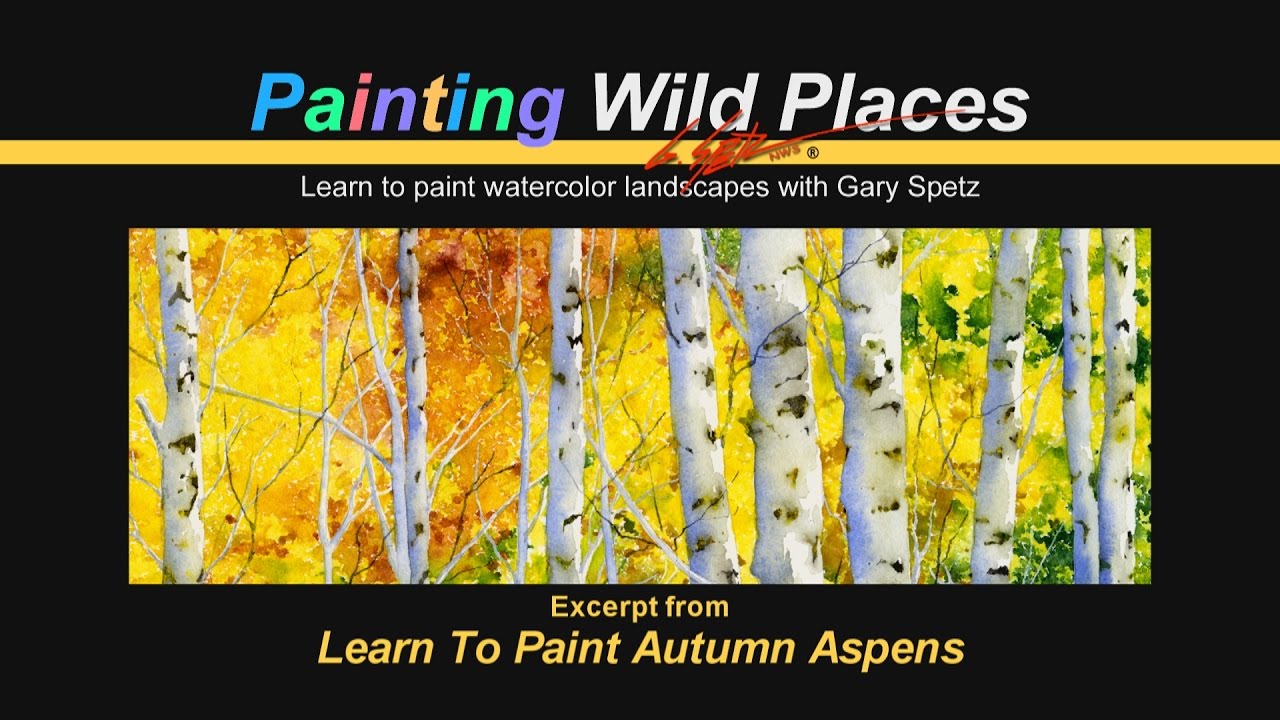 1280x720 Learn To Paint Autumn Aspens With Watercolors (Excerpt)