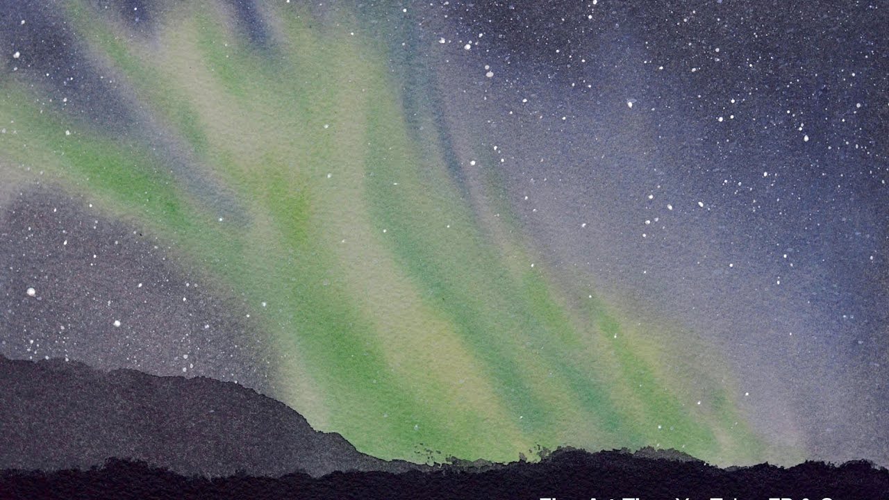 1280x720 How To Paint An Aurora Borealis