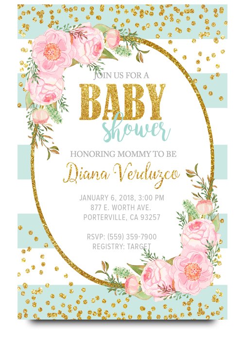 Watercolor Baby Shower at GetDrawings | Free download