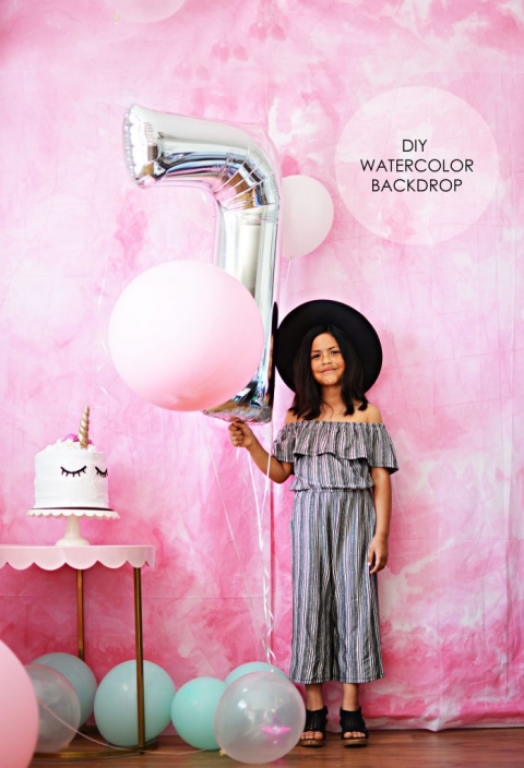 480x704 Diy Watercolor Backdrop Little Inspiration