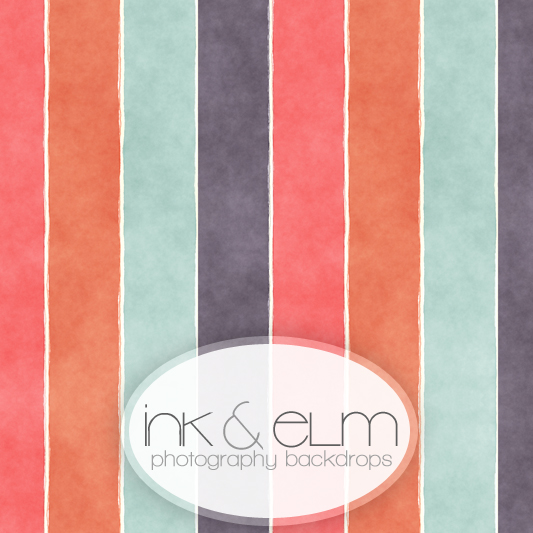 533x533 Studio Photography Backdrop Watercolor Stripes