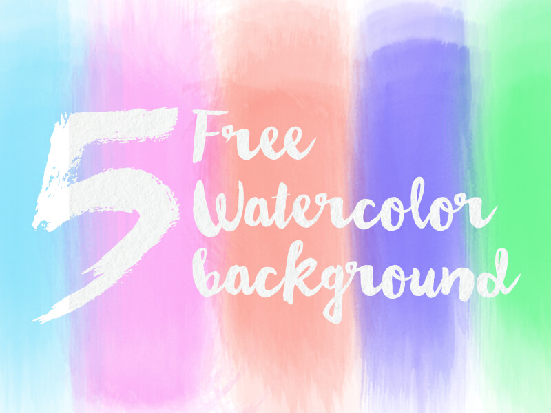 800x600 5 Hd Watercolor Backgrounds