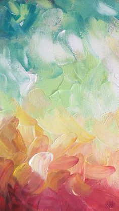 236x419 Abstract Painted Original Cold Green Watercolor Background Texture