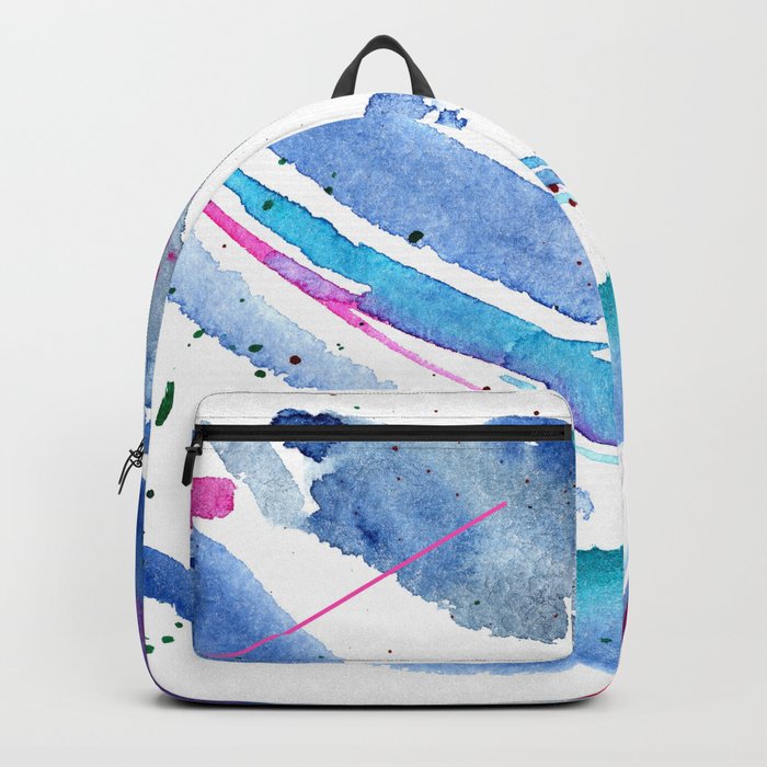 700x700 Happiness Watercolor Backpack By Katerinaizotova Society6