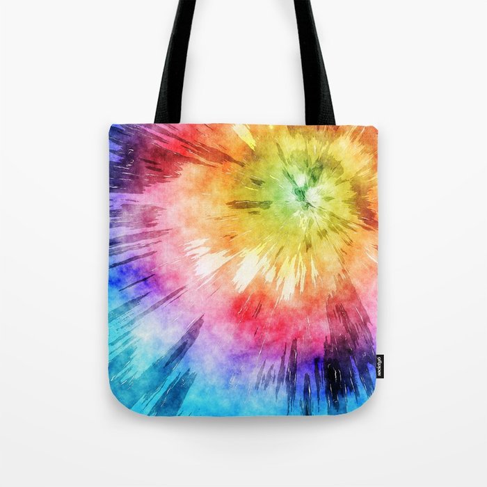 700x700 Tie Dye Watercolor Tote Bag By Perkinsdesigns Society6