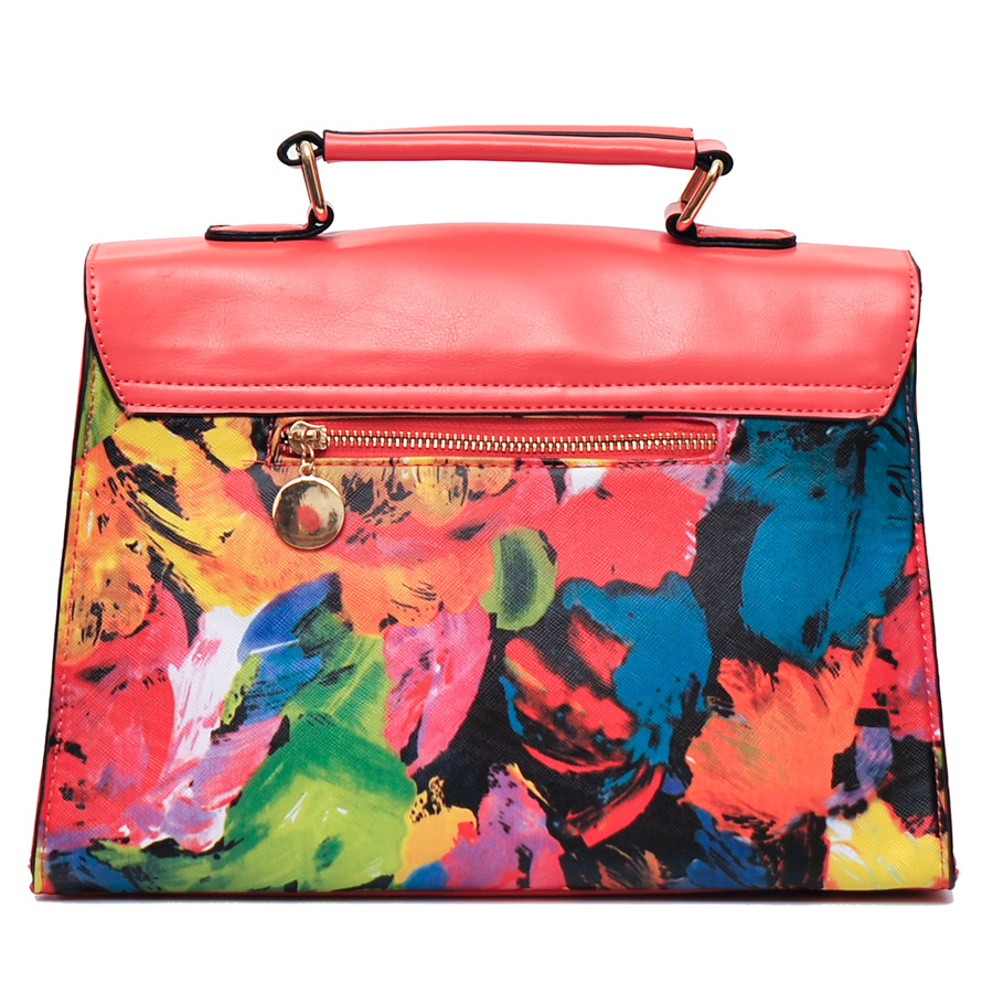 900x900 Watercolor Floral Bag