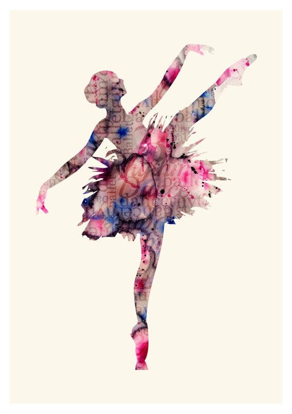 570x806 Ballet Art Print