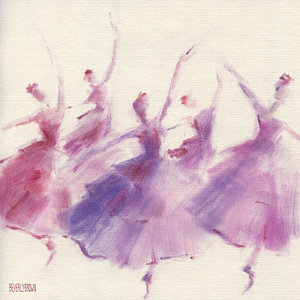 300x300 Ballet Dancer Paintings Fine Art America