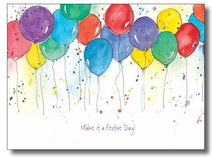 725x538 Birthday Balloons Words And Watercolors