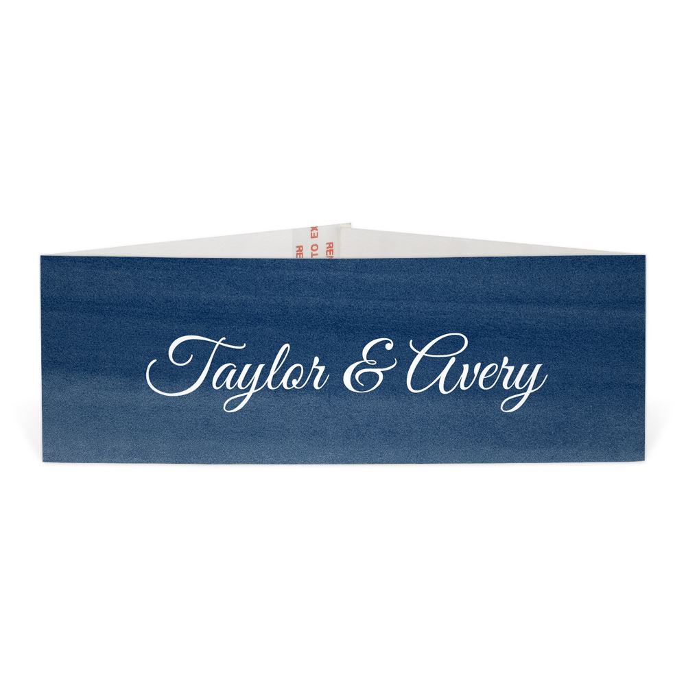 1000x1000 Watercolor Wash Belly Band Invitations By Dawn