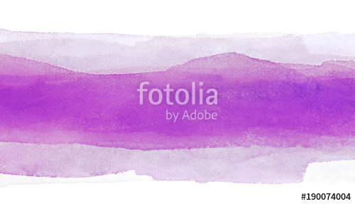 500x287 Watercolor Band Of Color Moderate Orchid Color. And Deep