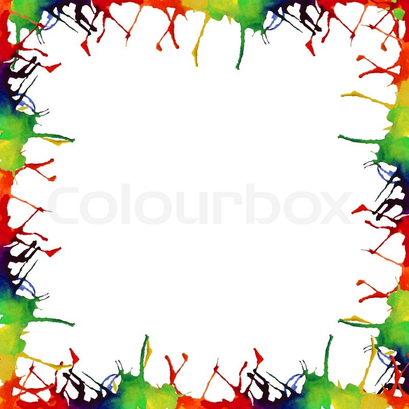 800x800 Watercolor Background. Watercolor Banner. Design Template