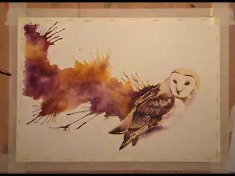 480x360 Speed Painting Watercolour
