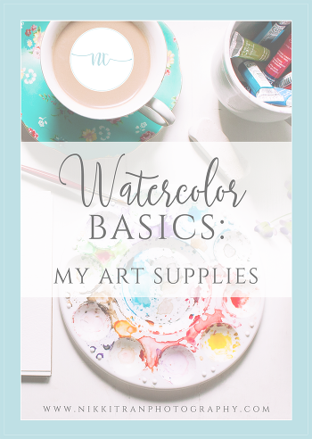 350x492 My Art Supplies Watercolor Basics Nikki Tran Blog Designer