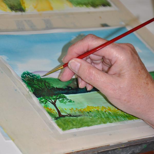 600x600 Watercolor Basics Class