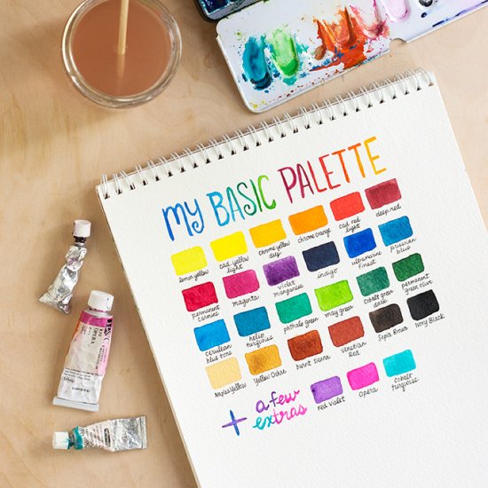 550x550 Watercolor Basics Craftgawker