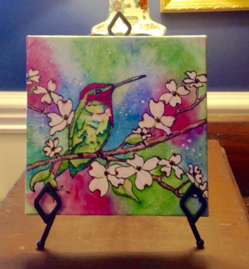 500x542 Upcoming Watercolor Batik On Canvas Workshop Sketching And