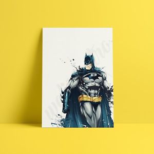 300x300 Batman Watercolor Painting Splatter