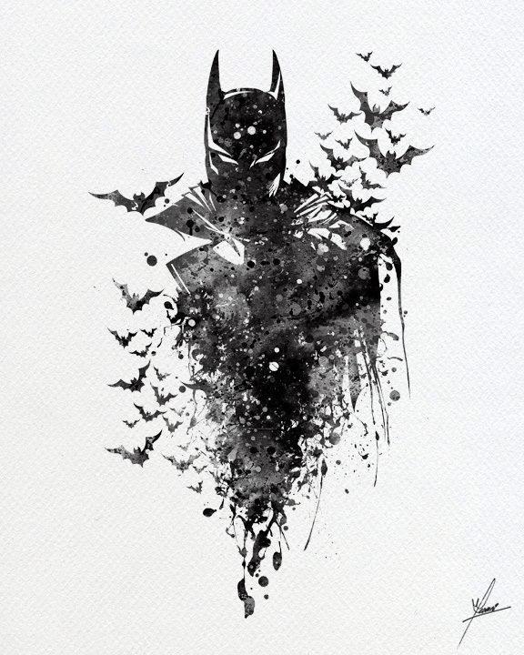576x720 Batman Print