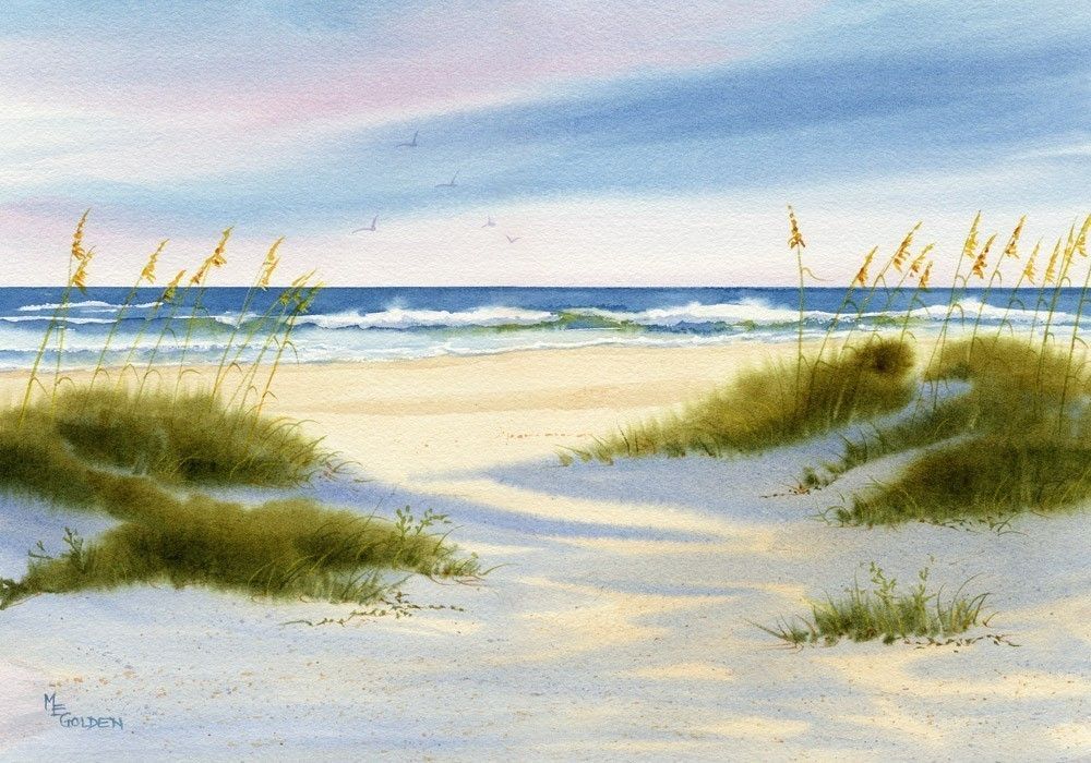 1000x700 Afternoon Shadows Fall Across Wrightsville Beach Dunes