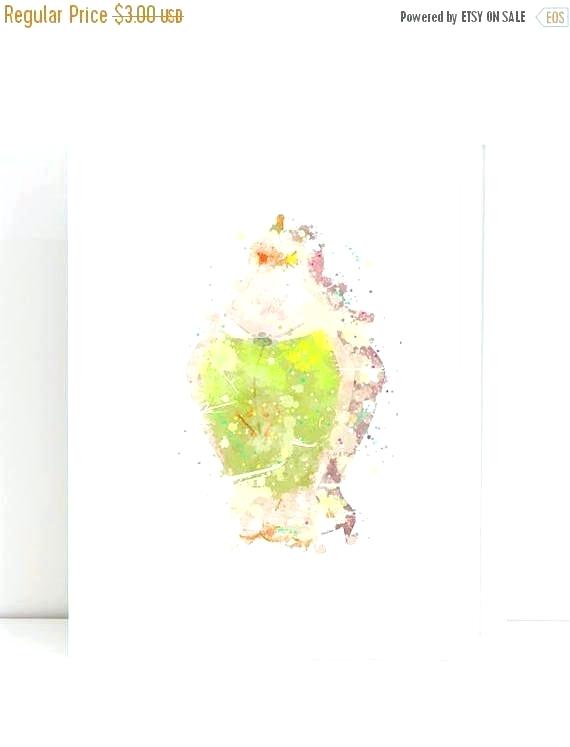 570x747 Beauty And The Beast Watercolor Poster Wardrobe Lenox Rose Belle