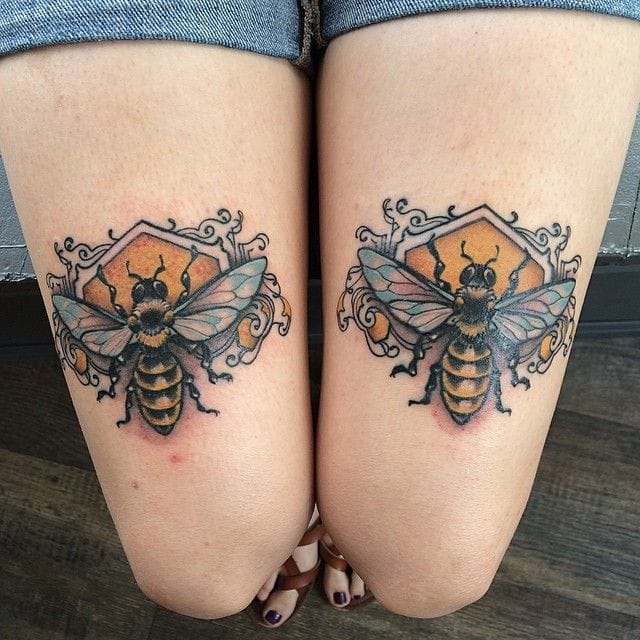 640x640 25 Humble Bee Tattoos Tattoodo