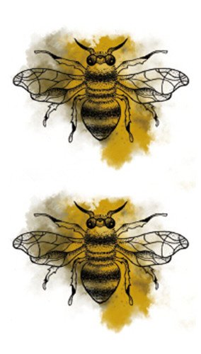 284x500 Set Of 5 Waterproof Temporary Fake Tattoo Stickers