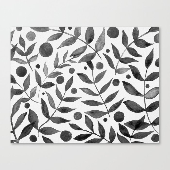 700x700 Watercolor Berries And Branches