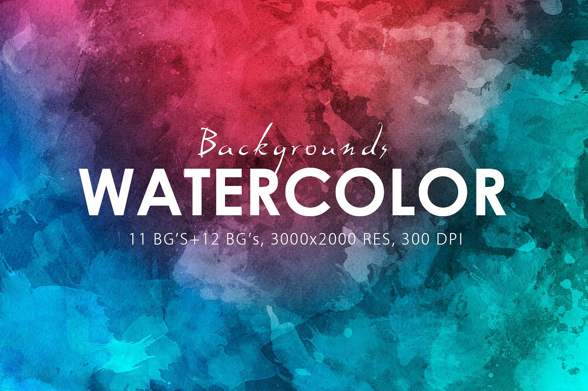 1160x772 Watercolor Backgrounds Amp Bonus