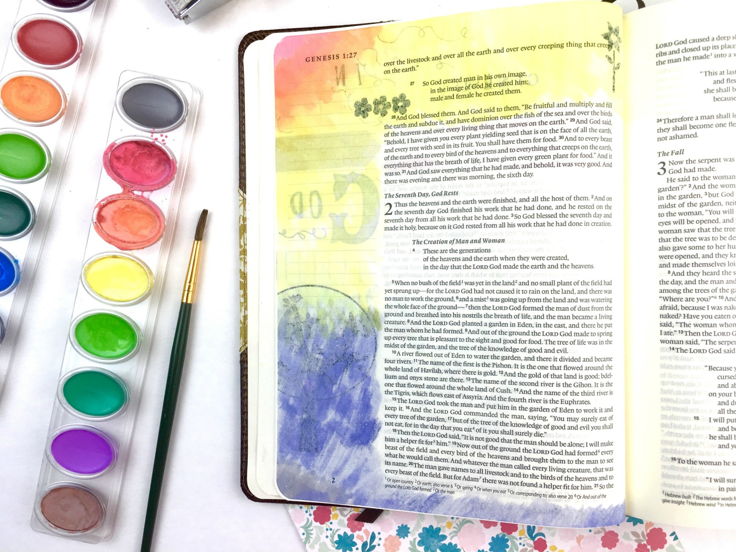 1500x1125 How To Use Watercolors In A Journaling Bible