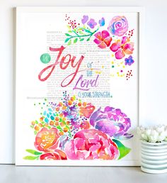 236x258 Mercies Are New Every Morning, Bible Art Purple, Red And Etsy