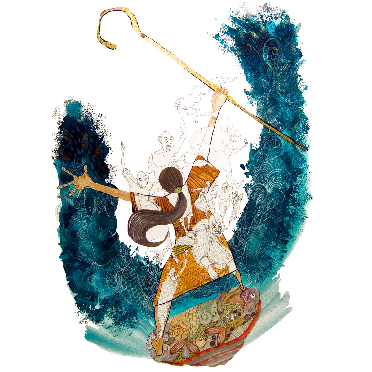 1200x1200 Watercolor Stories From The Bible By Electrobudista Art Nectar