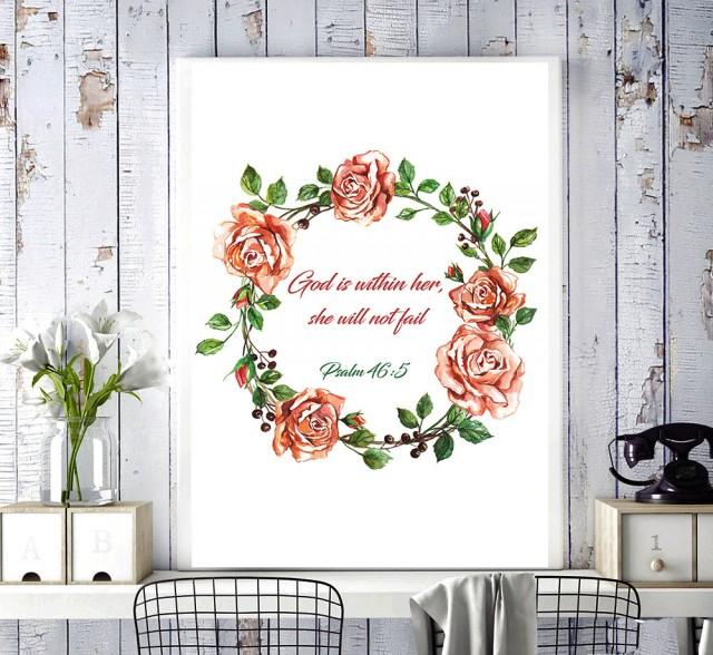 640x588 Bible Verses, Psalms, Fashion Illustration, Flowers Painting