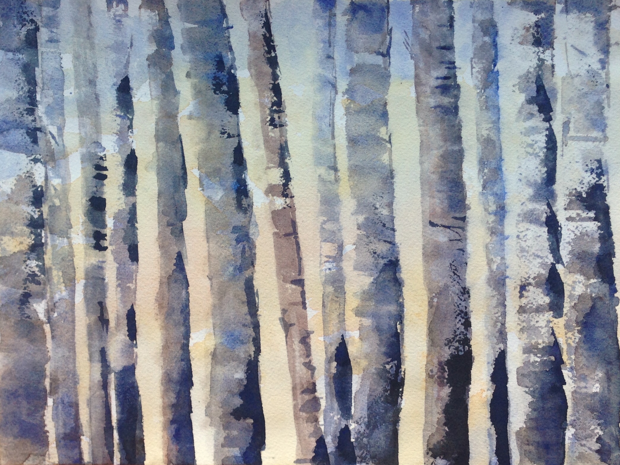 2093x1570 Watercolor Birch Trees Carol King Drawing, Painting, Complaining