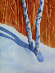 189x250 Birch Trees In The Snow.