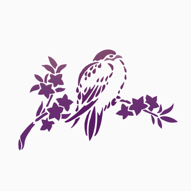 640x640 Abstract Watercolor Bird, Bird, Birds, Love Birds Png And Psd File