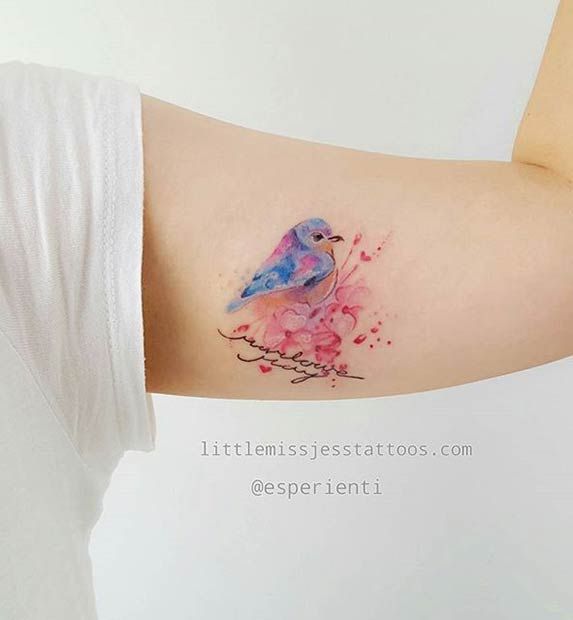 573x620 51 Watercolor Tattoo Ideas For Women Stayglam Tattoos