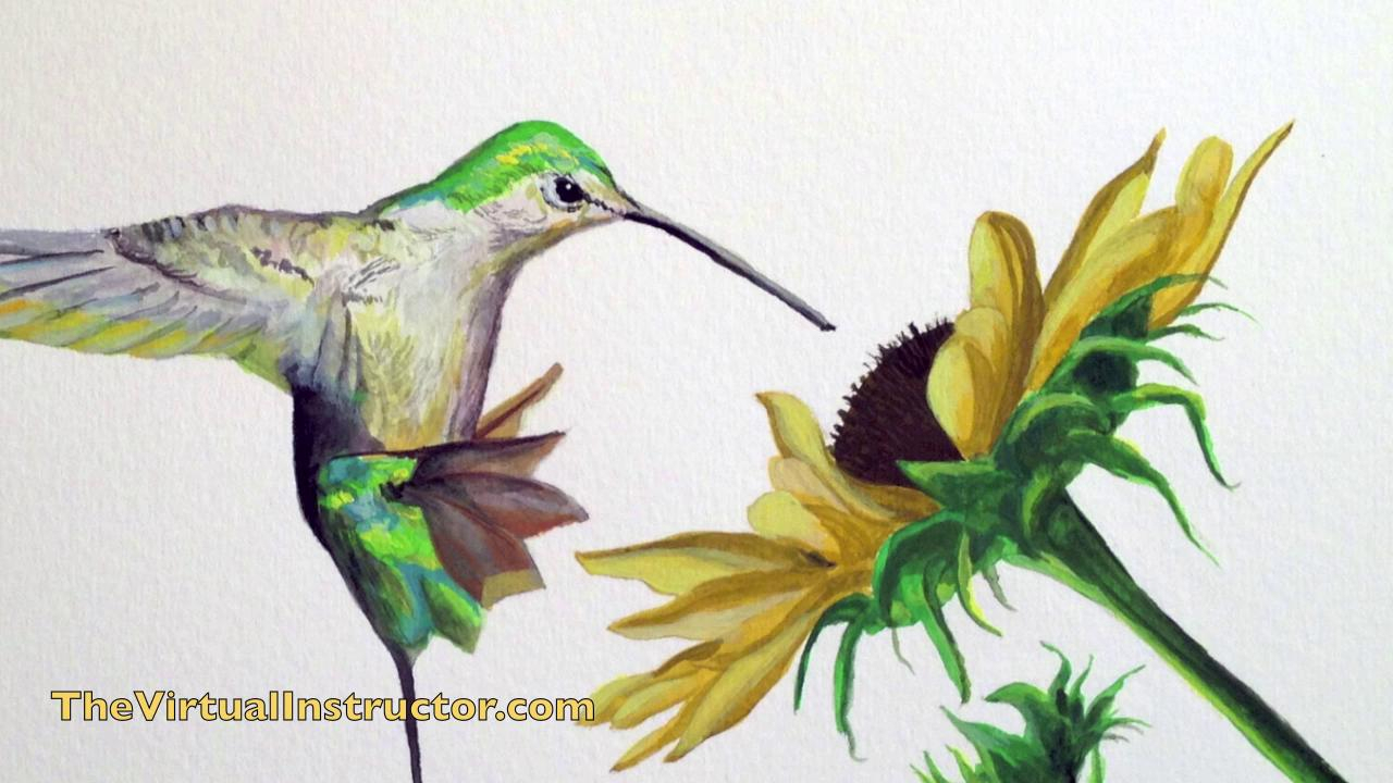 1280x720 Painting Birds In Watercolor How To Paint A Bird