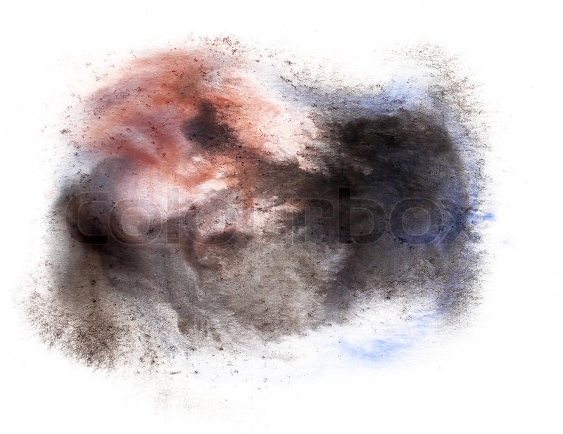 800x617 Brush Watercolour Black Blue Stroke Color Spot Blotch Watercolors