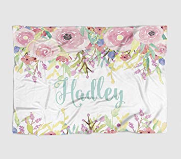 355x311 Personalized Baby Blanket