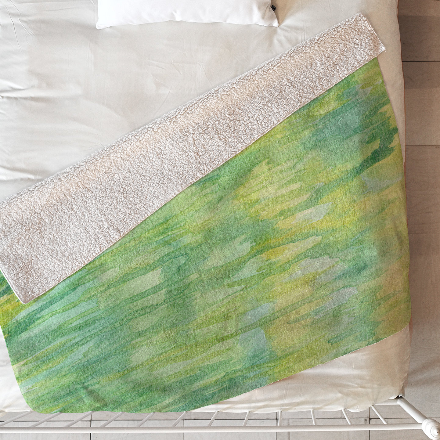 1442x1442 East Urban Home Watercolor Blanket Wayfair