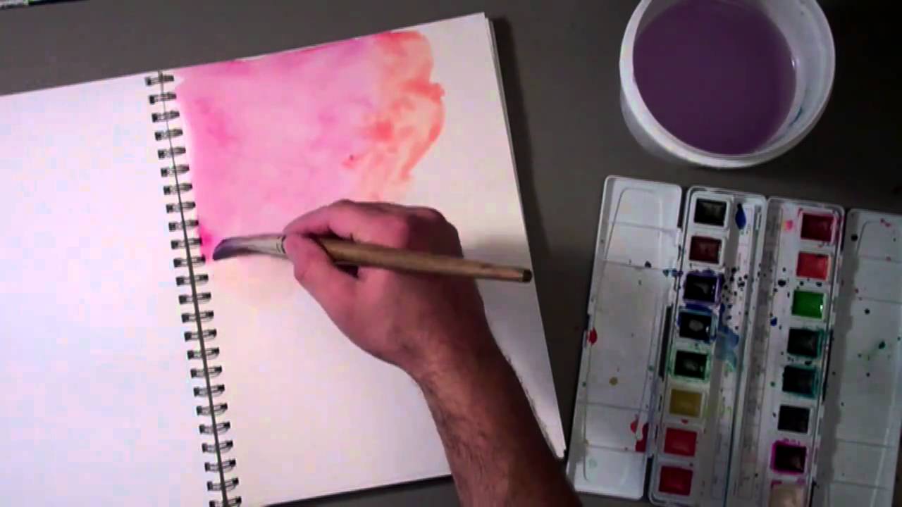 1280x720 Watercolor Bleed